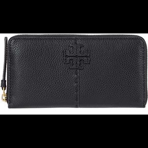 Tory Burch Mcgraw Zip Continental Wallet